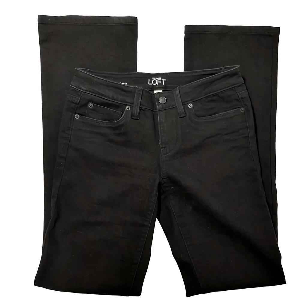 Ann Taylor Loft Size 2 Original Bootcut Black Jeans